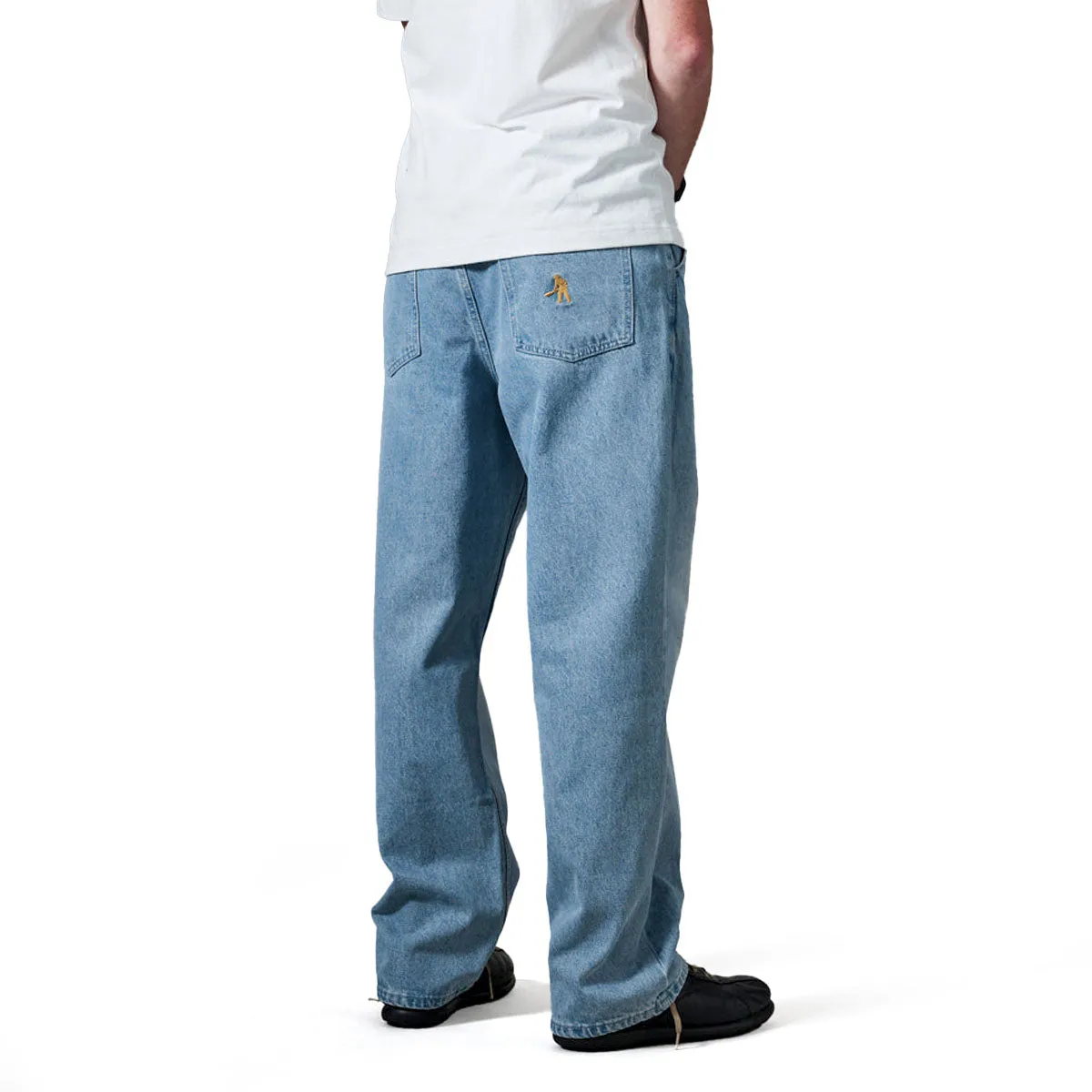 Active Utility Passport Workers Club Jeans - Faded Wash Light Indigo