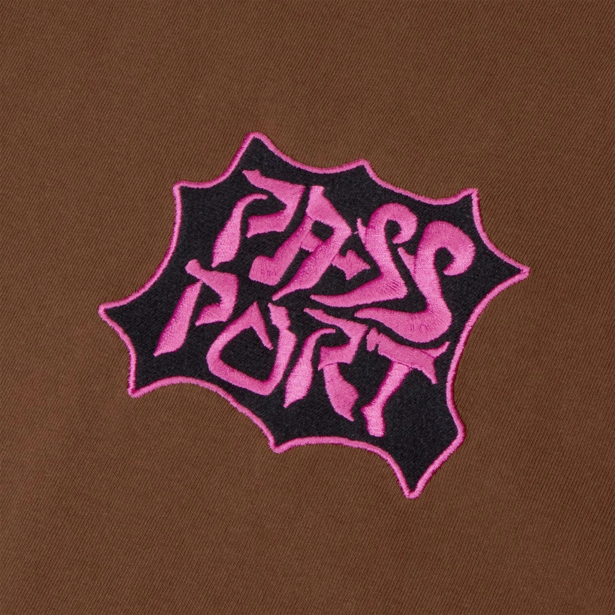 Passport Glyph T-Shirt - Choc BioBased Fibers Active Essentials