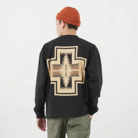 PENDLETON / Back Print Long Sleeve T-Shirt Midweight Knit
