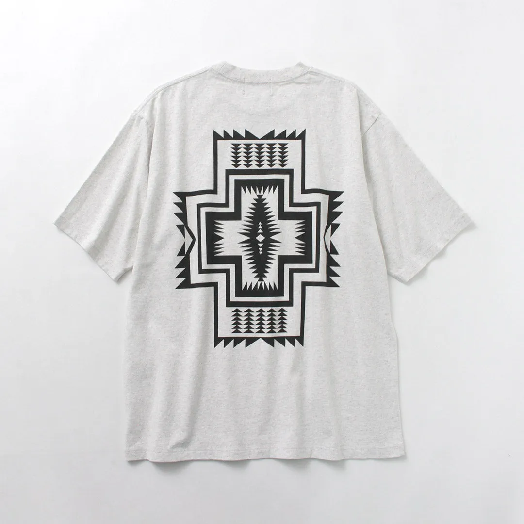 PENDLETON / Back Print T-Shirt Breathable Fit
