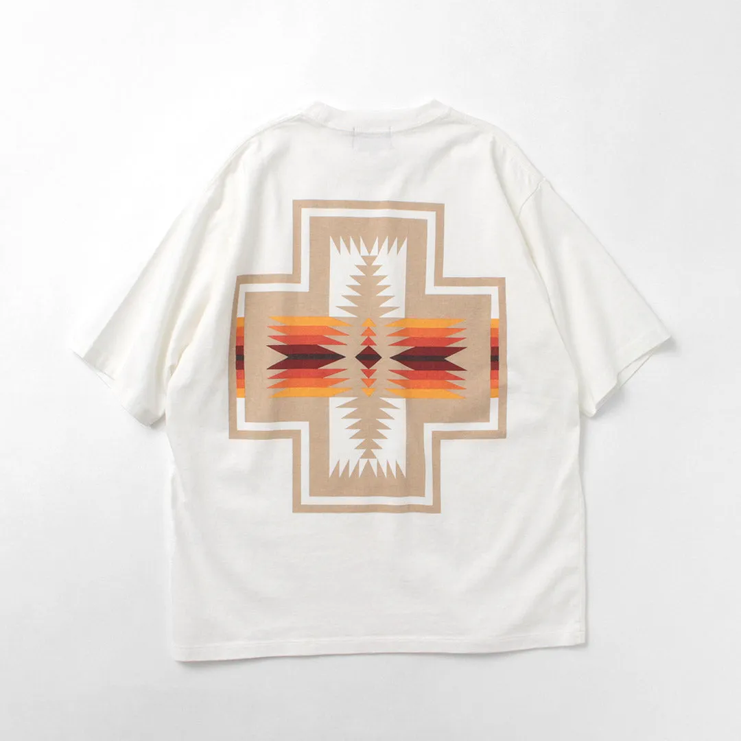 Cozy Vibe Regular Fit PENDLETON / Back Print T-Shirt