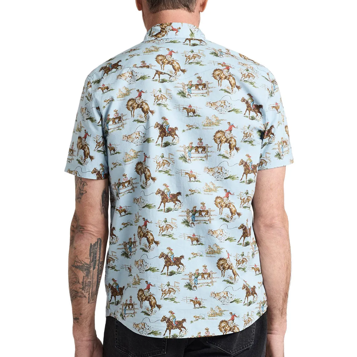 Sustainable production Unisex Choice Pendleton Laramie Shirt - Wild Horse Blue