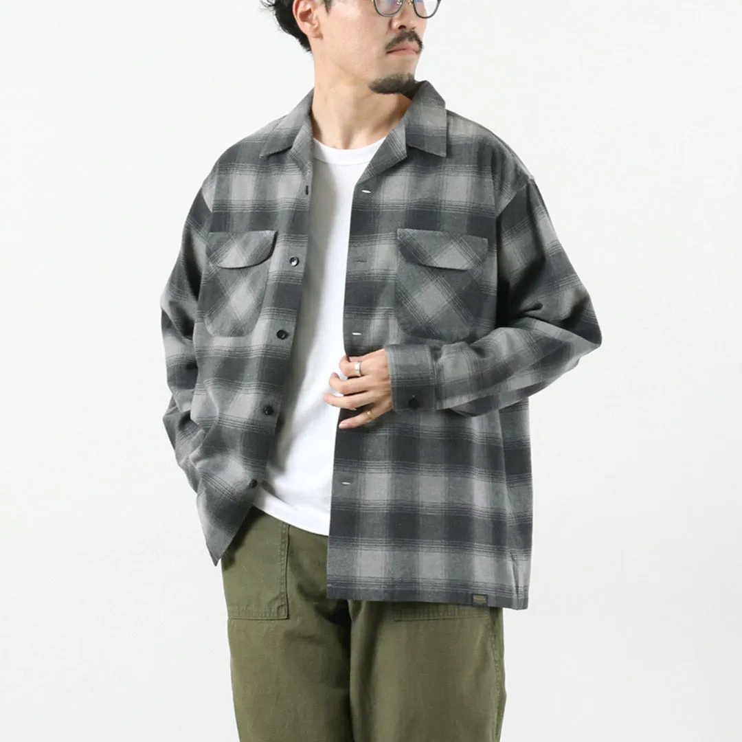 Streetwear Daytime Look PENDLETON / Open Collared Shirt