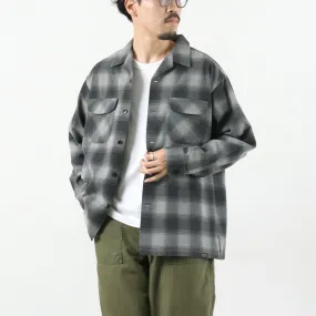 Streetwear Daytime Look PENDLETON / Open Collared Shirt