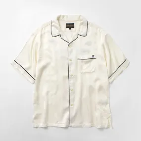 PENDLETON / Piping Embroidery Open Collar Shirt hypoallergenic Advanced Moisture Management