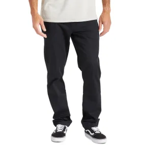 No Sagging Brixton Choice Chino Regular Pants - Black