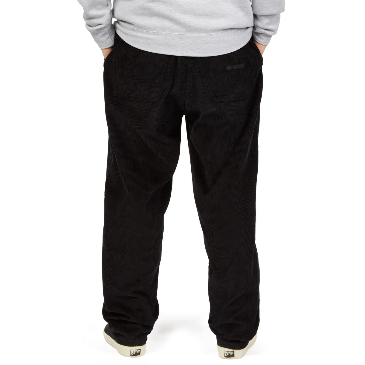 CCS Baggy Taper Corduroy Pants - Black Premium Look Classic Design