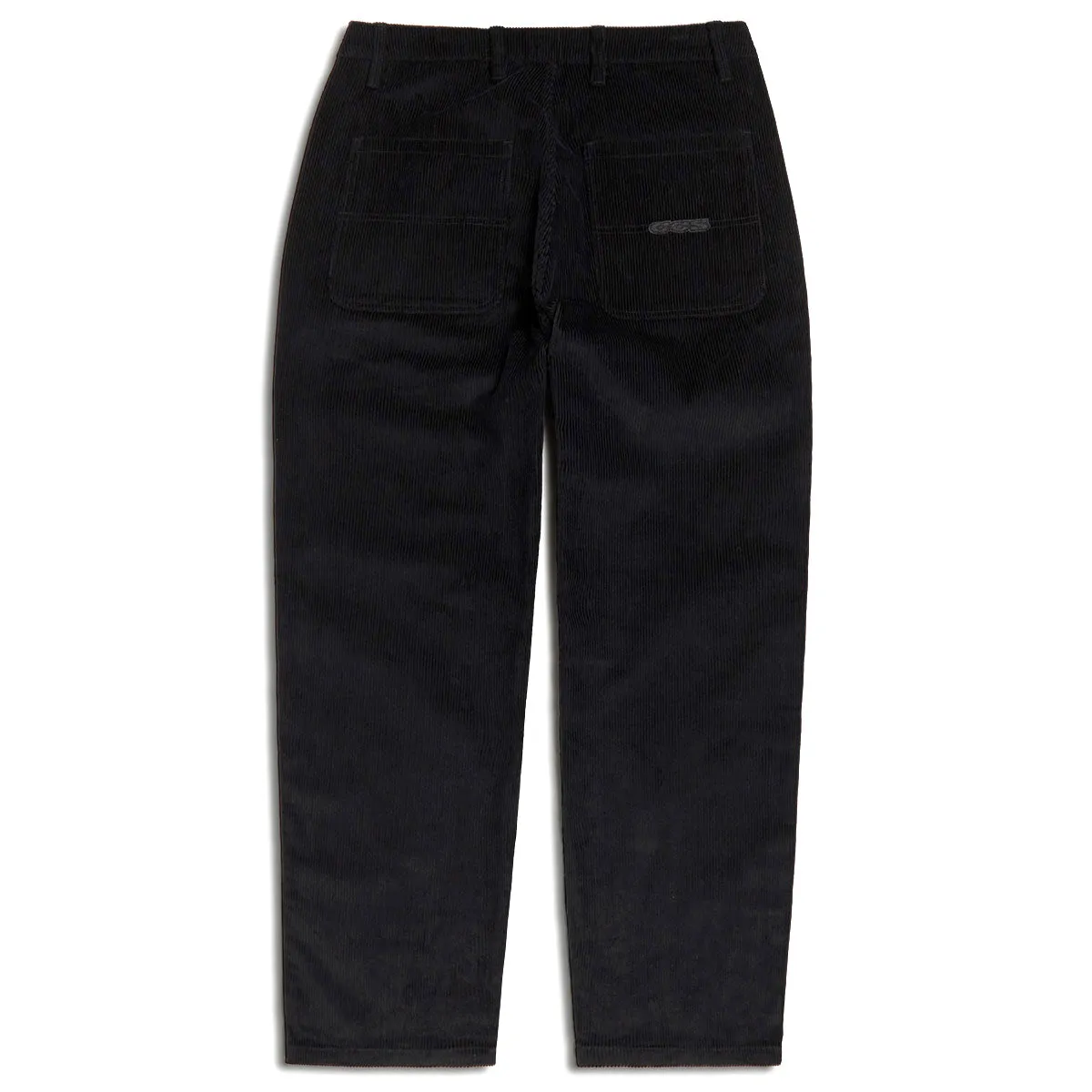 Stretch Flex CCS Baggy Taper Corduroy Pants - Black
