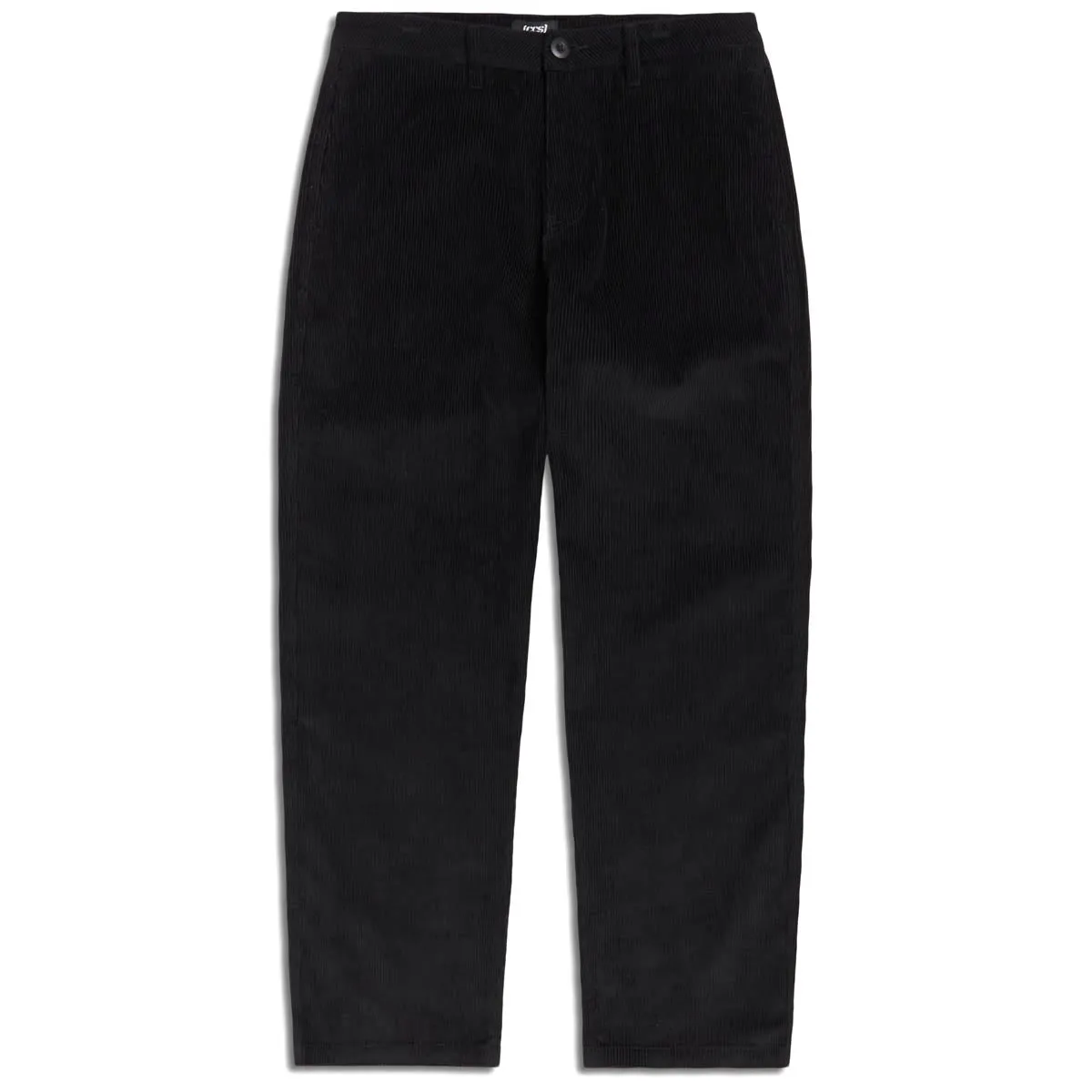 Warm Fit Classic Design CCS Baggy Taper Corduroy Pants - Black