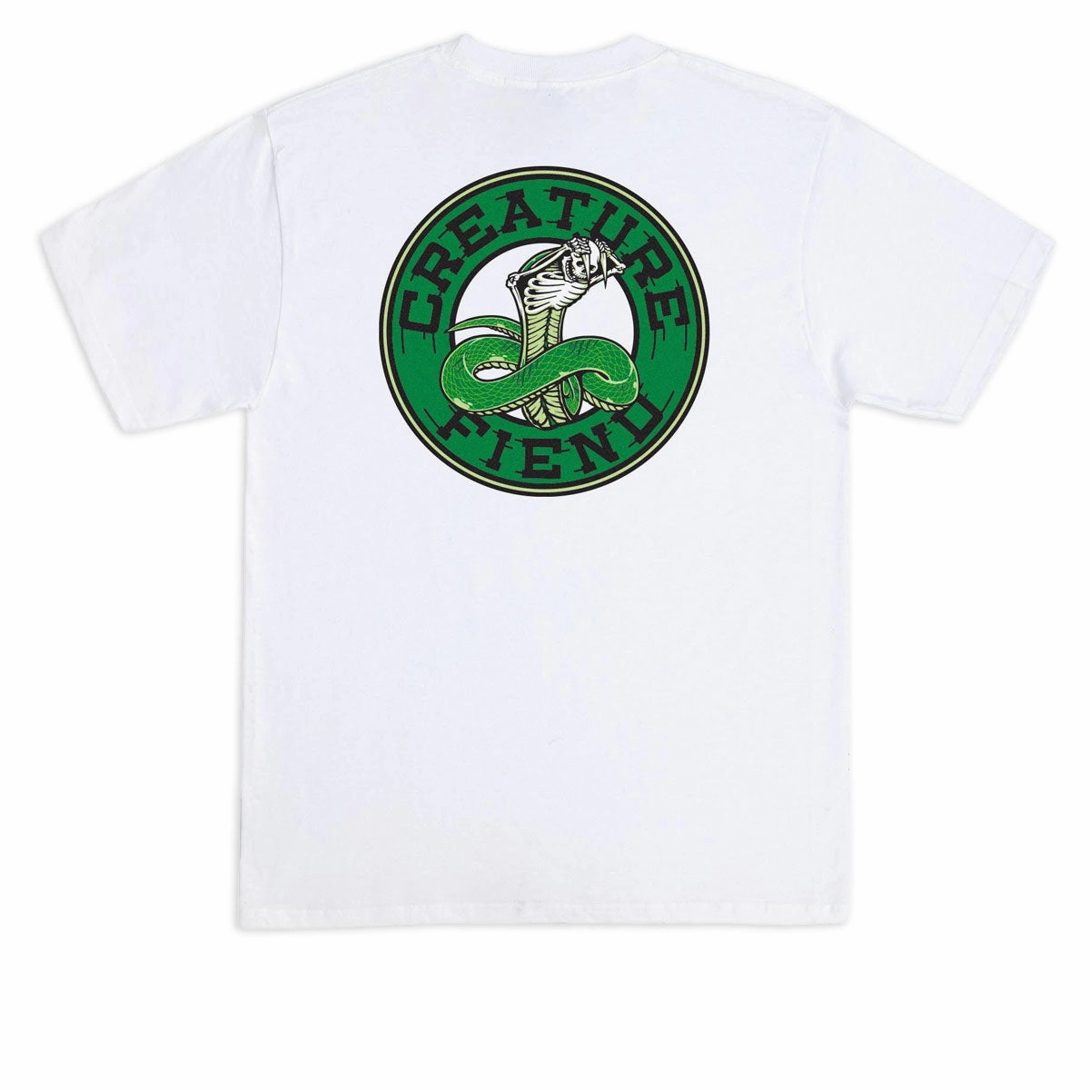 Creature Strike Fast Relic T-Shirt - White Chill Vibes UV Protection