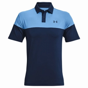 Under Armour T2G Blocked Polo - Academy/Nova Blue Premium Comfort