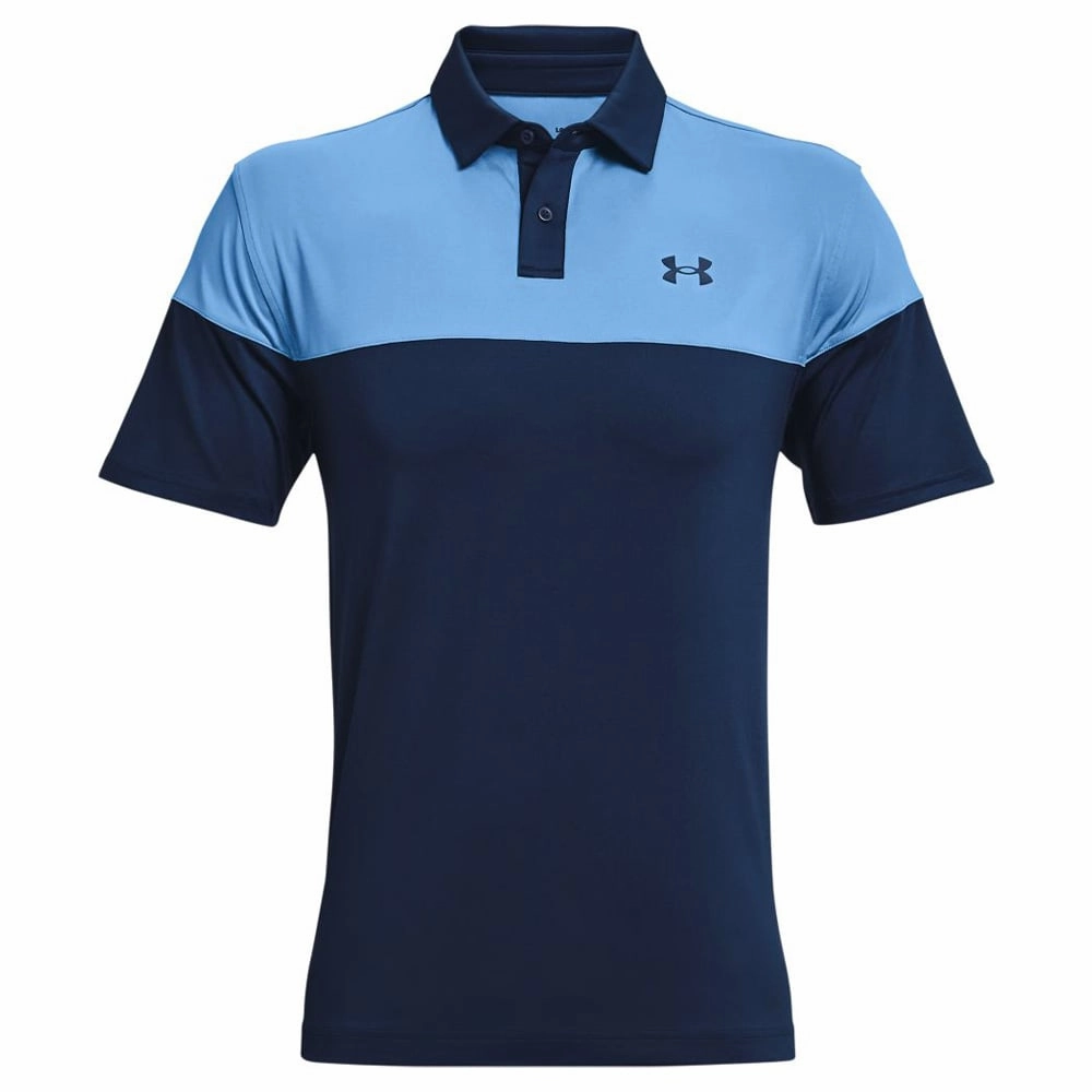 Under Armour T2G Blocked Polo - Academy/Nova Blue Relax Style Trend
