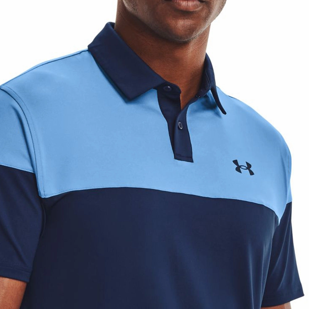 Scoop neck femininity Under Armour T2G Blocked Polo - Academy/Nova Blue