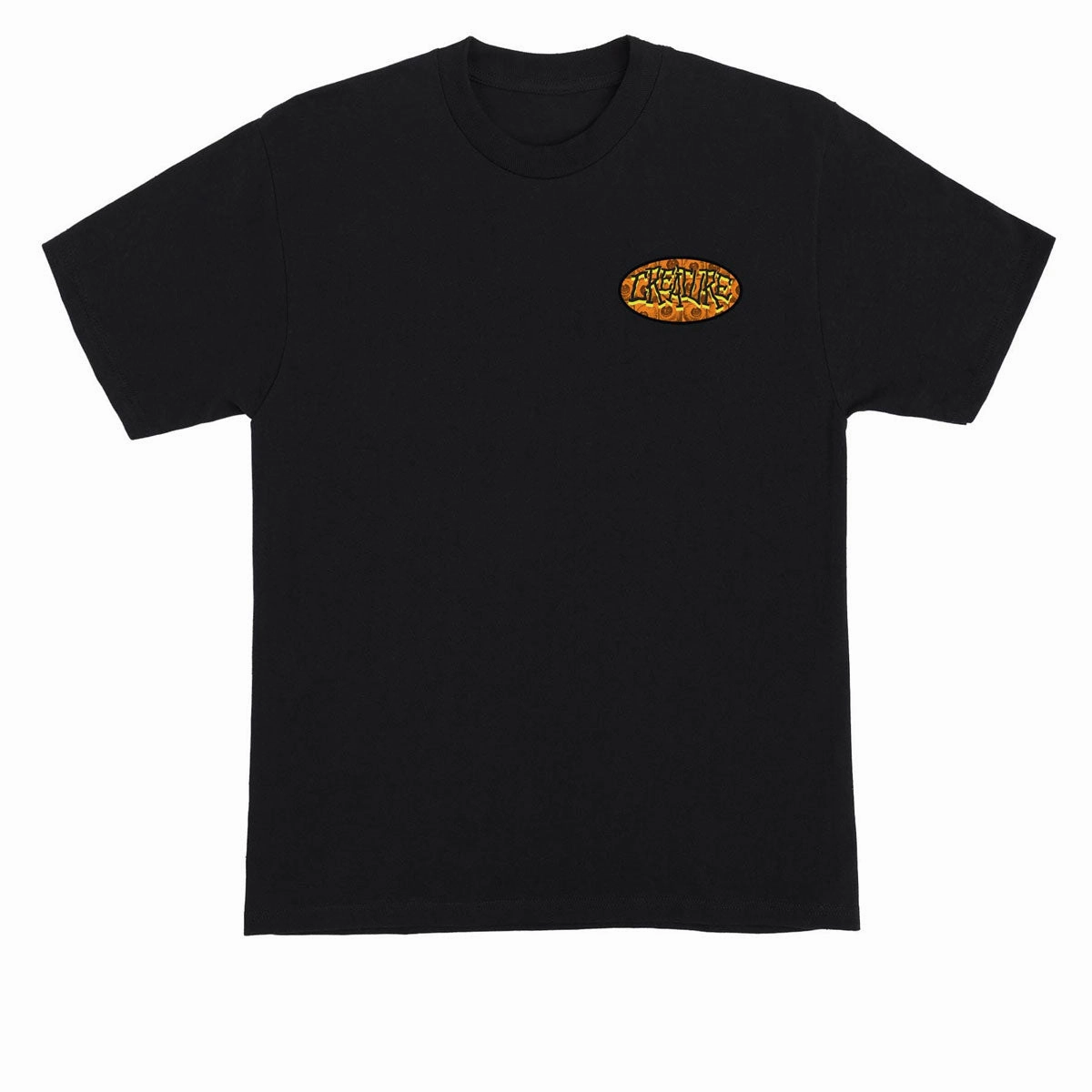 Soft Touch Fit Creature Crash and Burn T-Shirt - Black