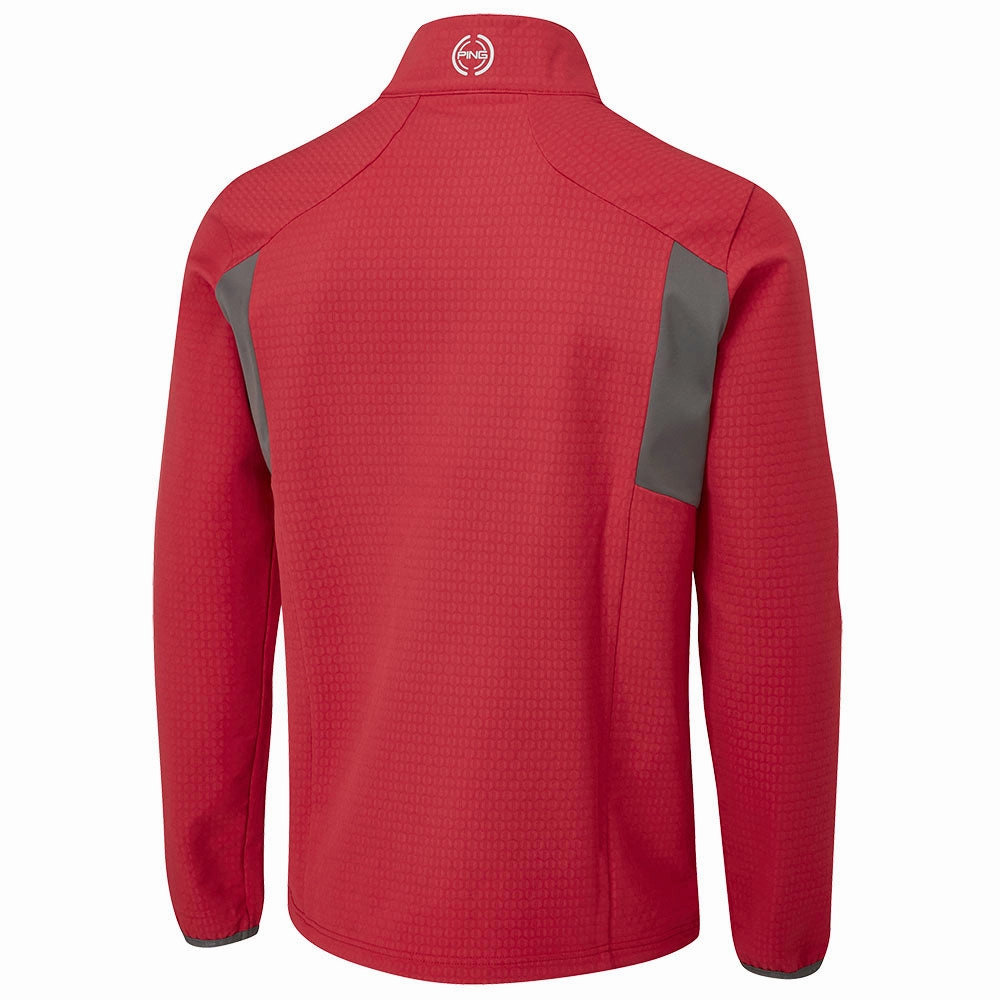 Ping Power 1/2 Zip Sweater - Firebrick City Casual