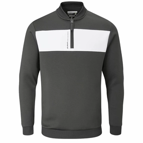 Weekend Sporty Easy Layering Stuburt Element Performance Sweater - Onyx