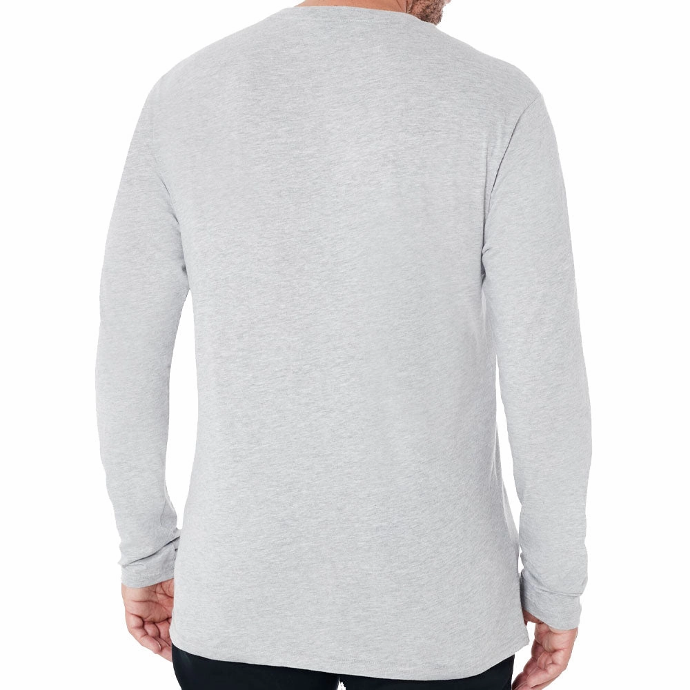 Oakley Mark II Long-Sleeved T-Shirt - Granite Heather WrinkleResistant Texture Complementary Colors