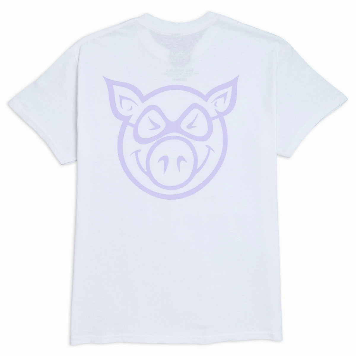Pig Head T-Shirt - White Chic And Comfortable