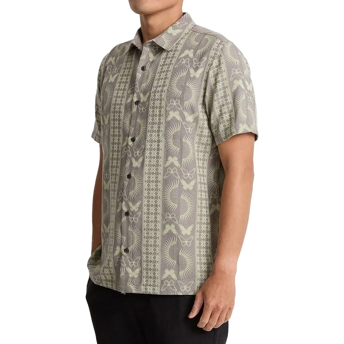 Roark Gonzo Woven Shirt - Seafoam Urban Wear