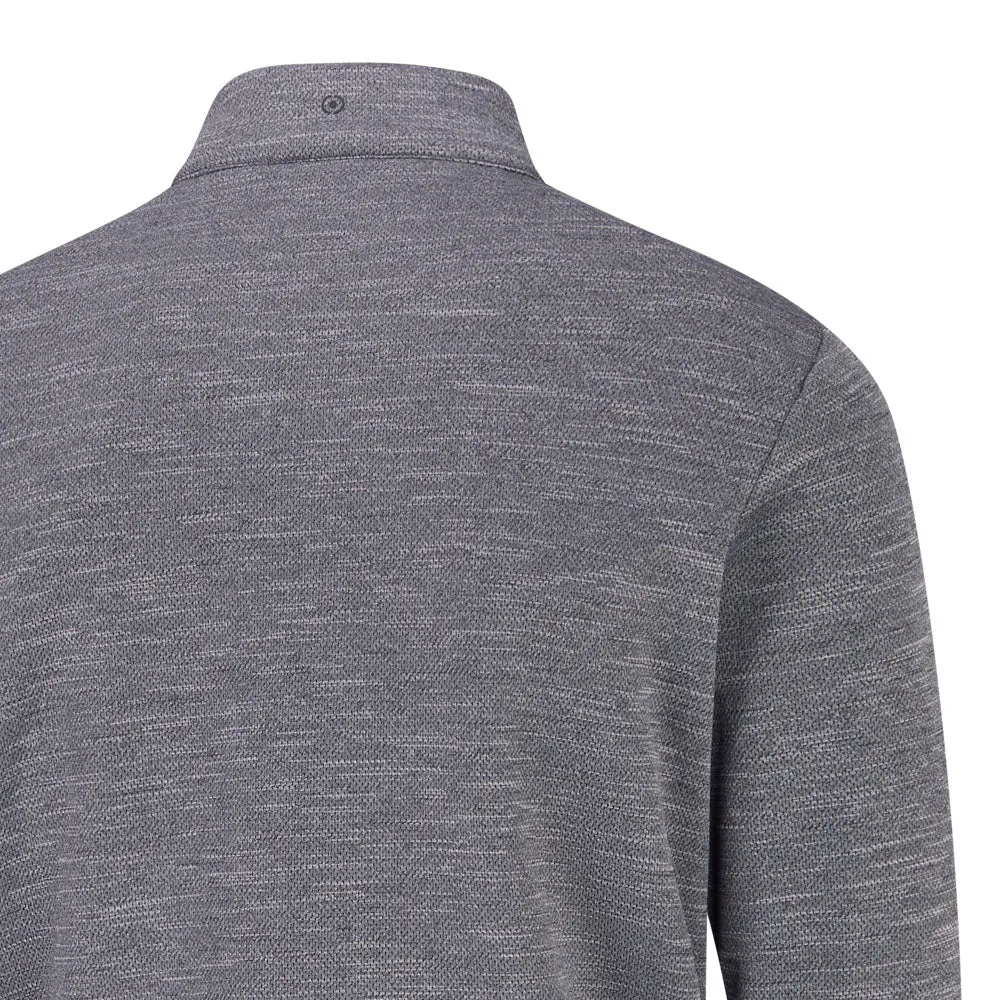 Ping Aaran Jacket - Steel Marl/Black Fleece Backing Cold Outfit