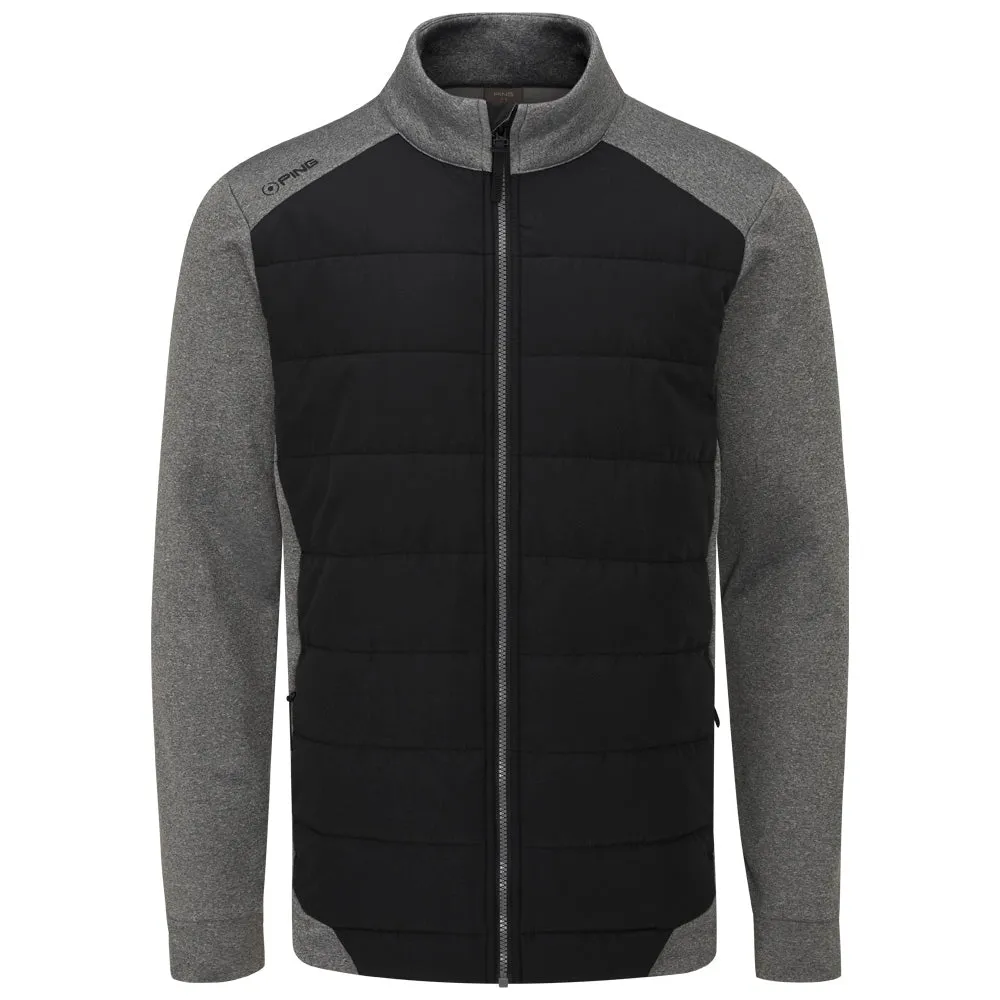 Ping Aiden Jacket - Asphalt Marl/Black Sleek Layer Look