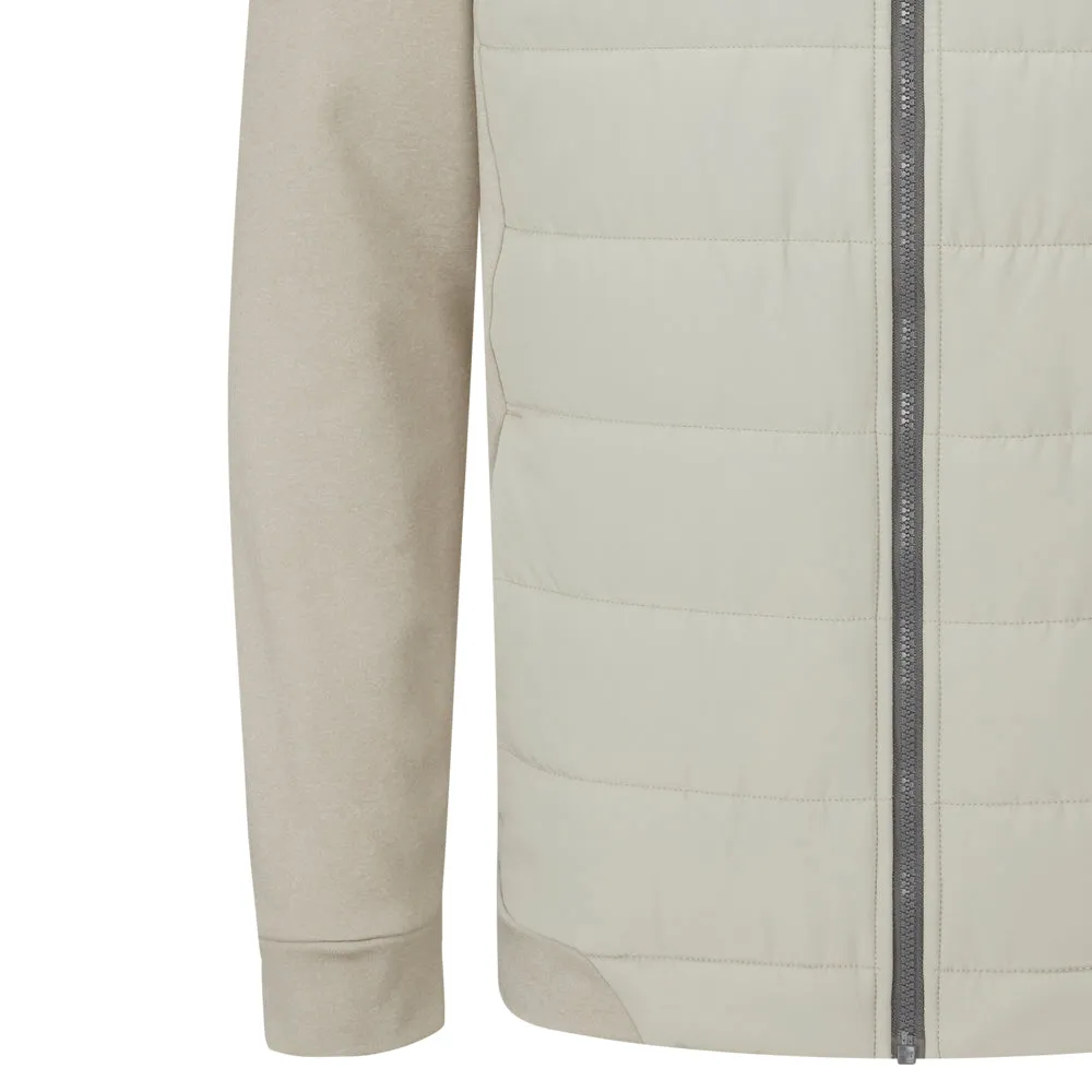 Ping Aiden Jacket - Willow Marl/Willow NoiseFreeMaterial Smooth Flat Collar