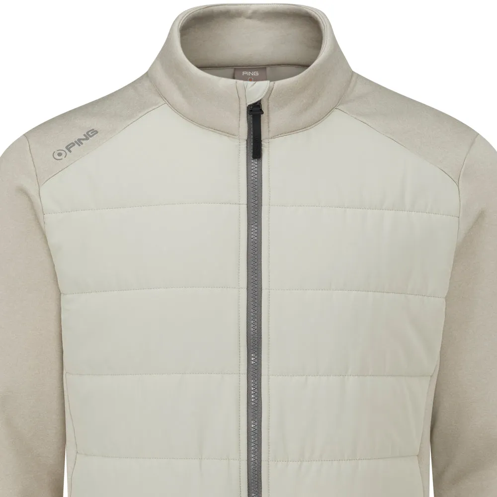 Ping Aiden Jacket - Willow Marl/Willow Durable Zipper Comfy Fit Piece