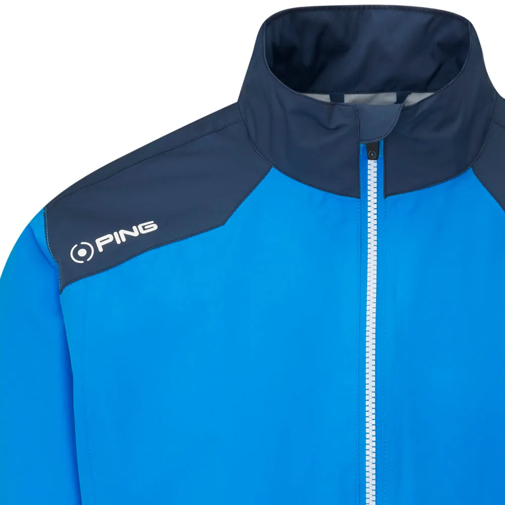 Ping AquaDrive Waterproof Jacket - Brilliant Blue/Oxford Blue Double stitching Loose Fit