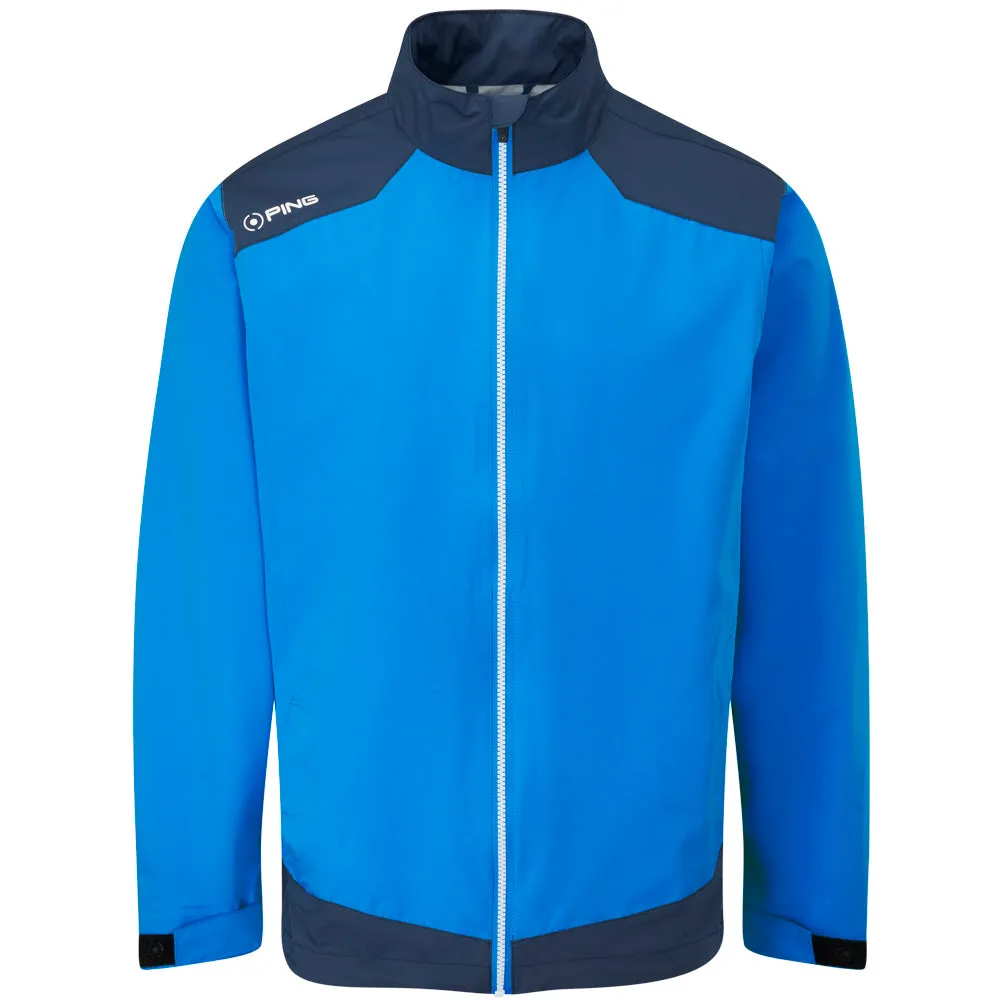 Ping AquaDrive Waterproof Jacket - Brilliant Blue/Oxford Blue Lightweight Waterproof Jacket