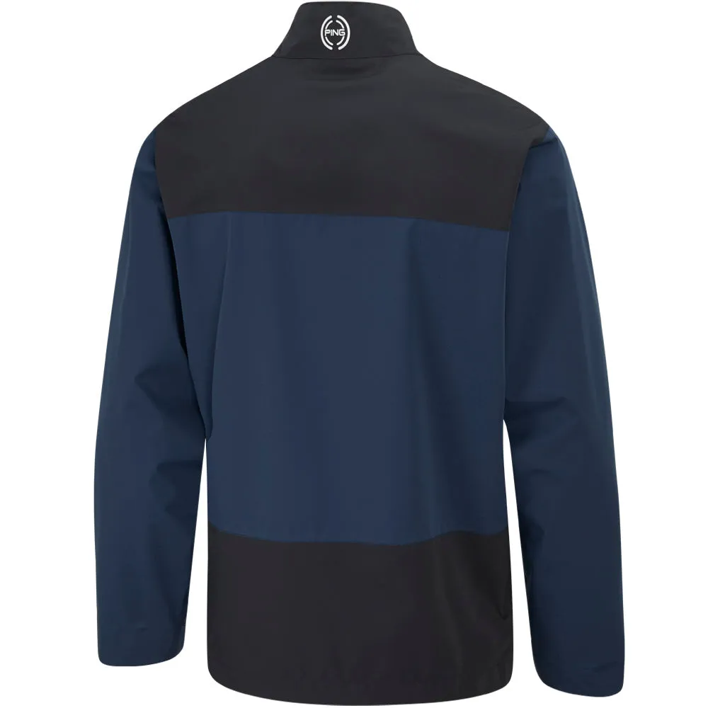 Ping AquaDrive Waterproof Jacket - Oxford Blue/Black QuickDry Fabric