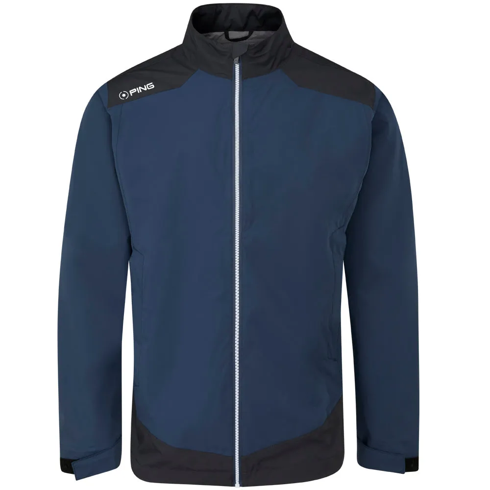 Ping AquaDrive Waterproof Jacket - Oxford Blue/Black Hidden Pocket System