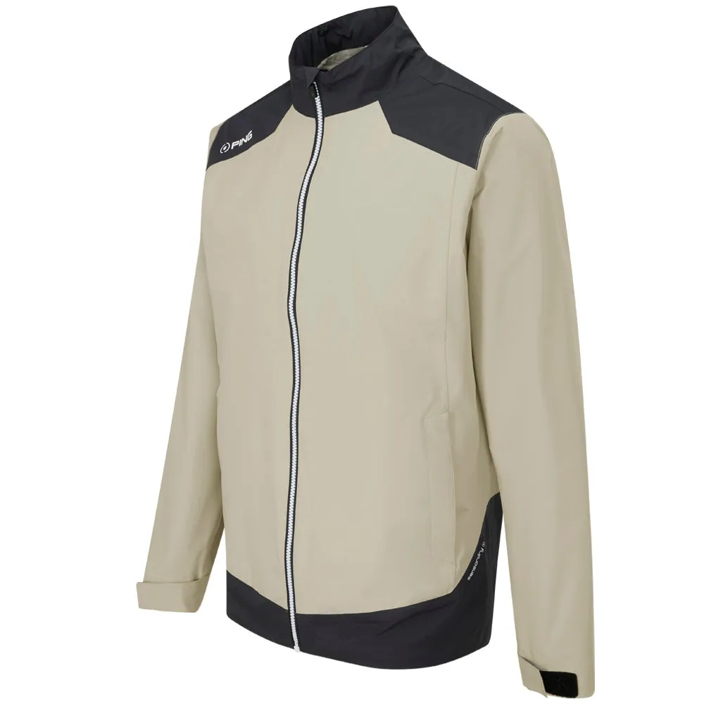 Thermo Regulating Fabric Casual Comfy Layer Ping AquaDrive Waterproof Jacket - Willow/Black