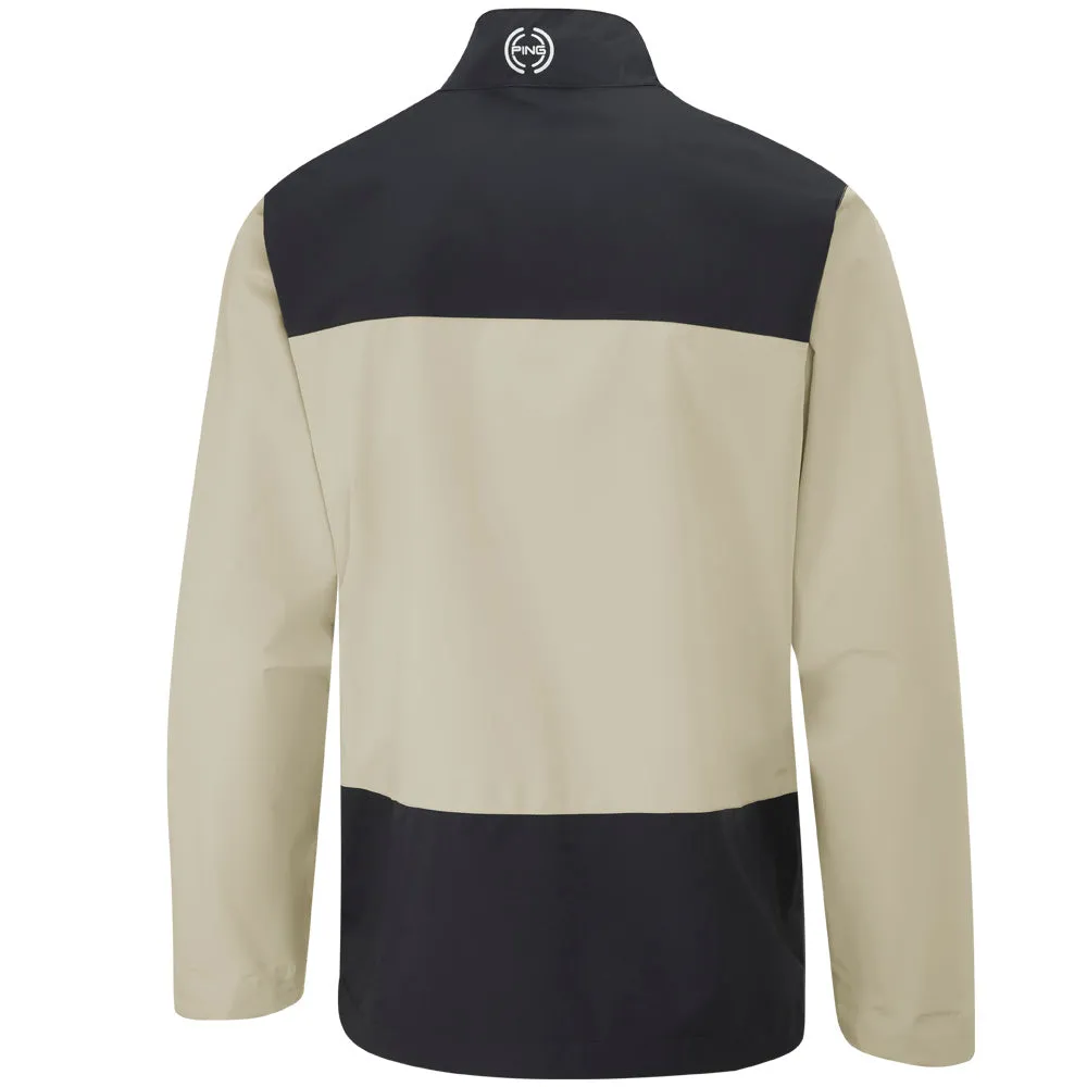Weather Ready LaserCut Vents Ping AquaDrive Waterproof Jacket - Willow/Black