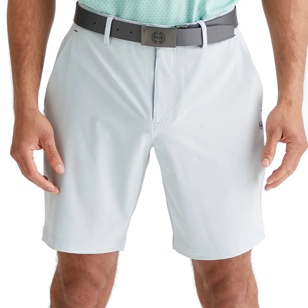 Ping Ari Shorts - Pearl Grey hip look Wrinkle Free Fabric
