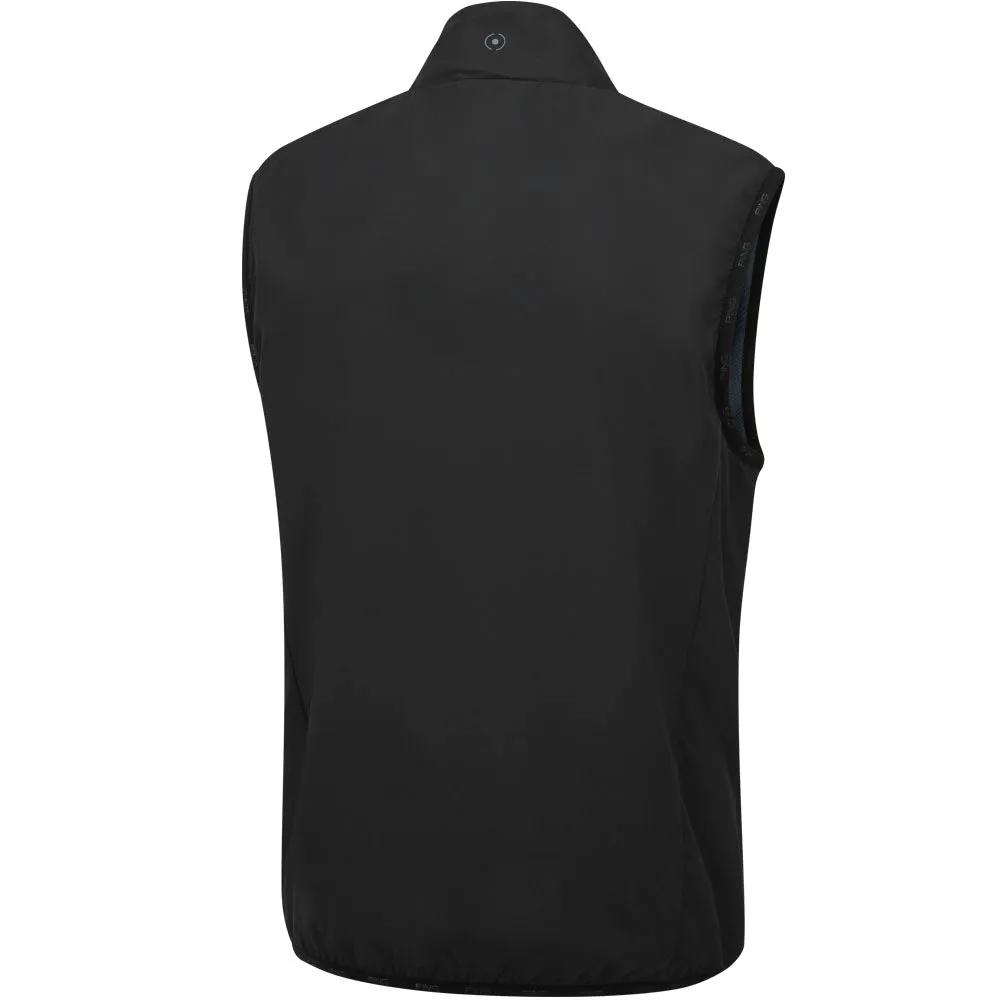 Ping Ashbourne Gilet - Black rigidity Breathable mesh