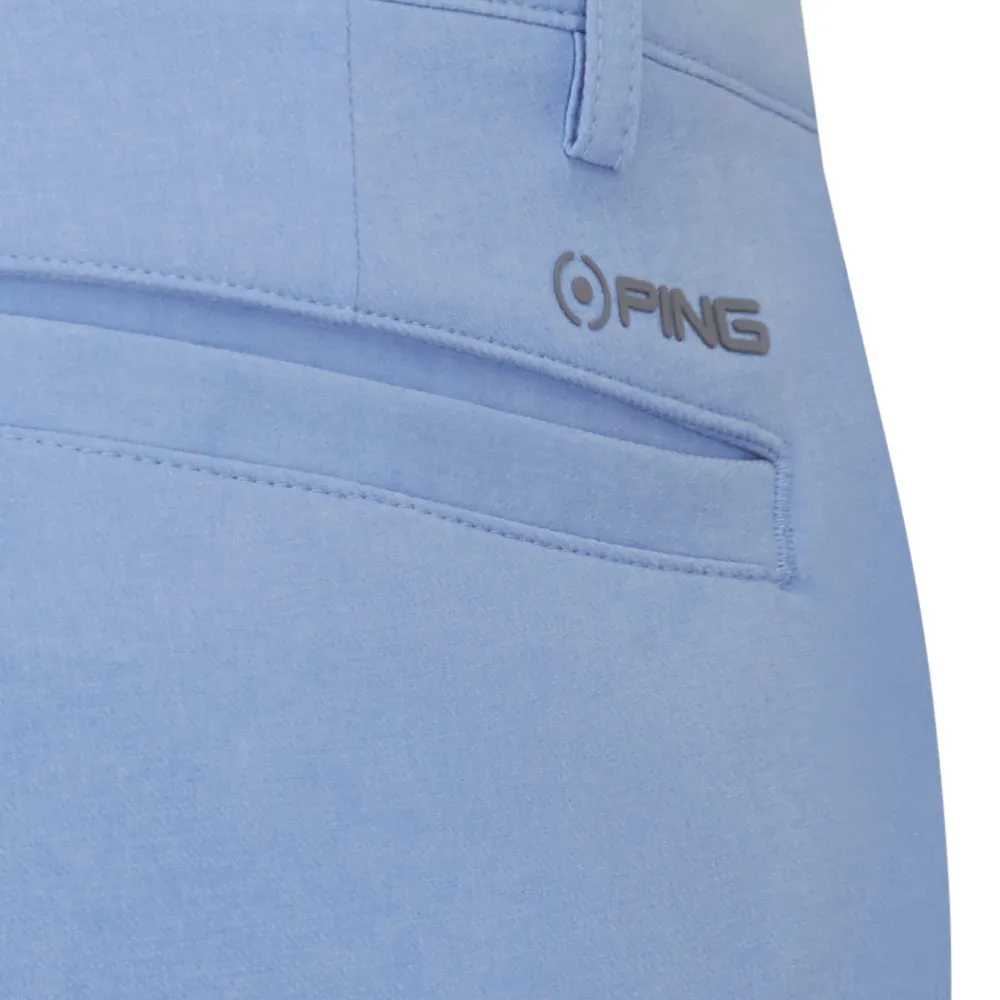 Snag Free Fabric Technology Warm Day Ping Barret Shorts - Cornflower Blue Marl