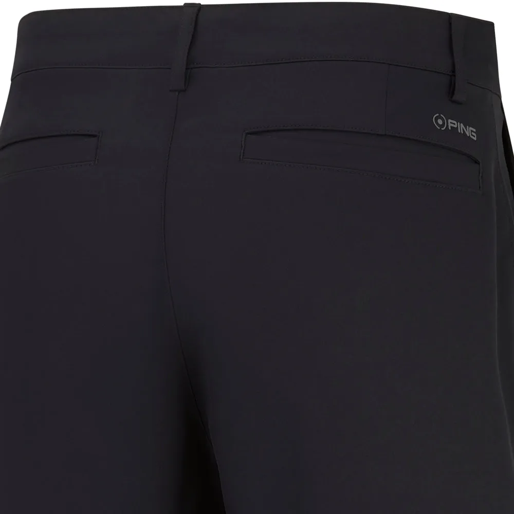 Tagless Design Stretch Comfort Ping Bradley II Shorts - Black