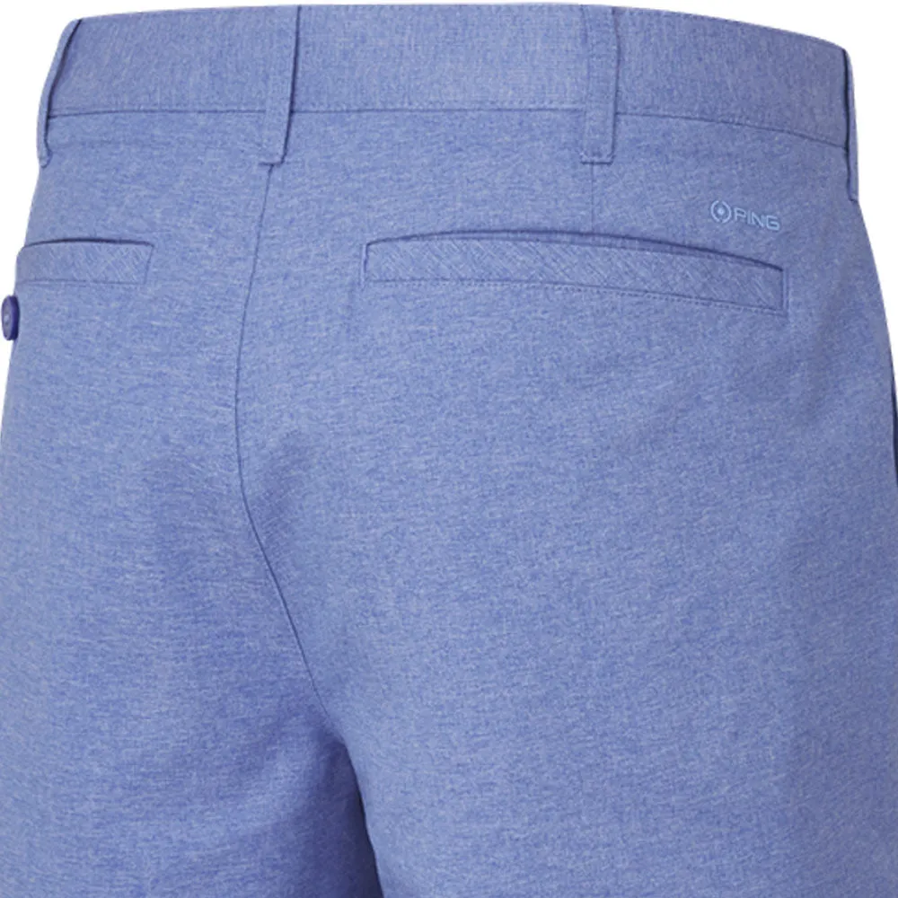 Ping Bradley Shorts - Blue Surf Marl Extended Inseam Options