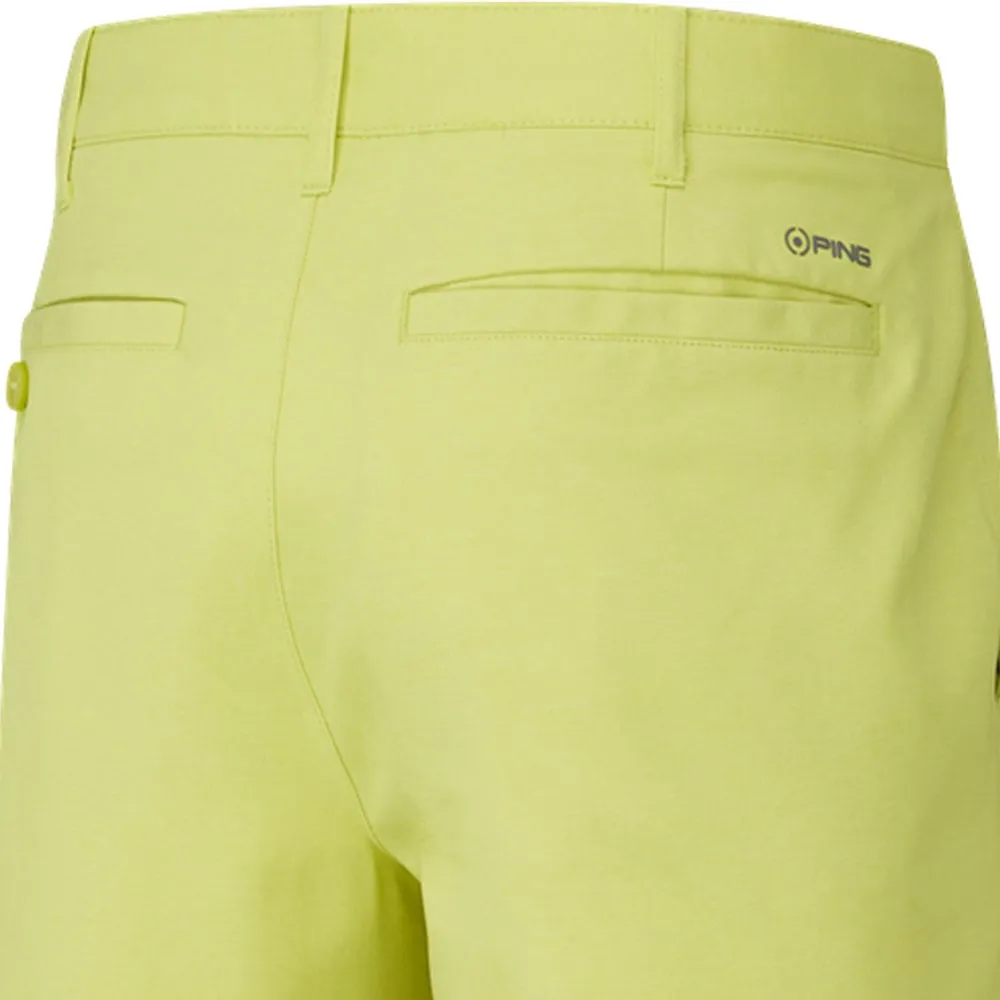Exclusive item Abrasion Resistant Material Ping Bradley Shorts - Lime Marl