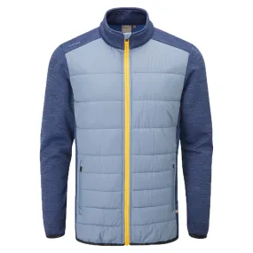 Ping Dover Jacket - Greystone/Oxford Blue Double Stitch Reinforcement New Cut
