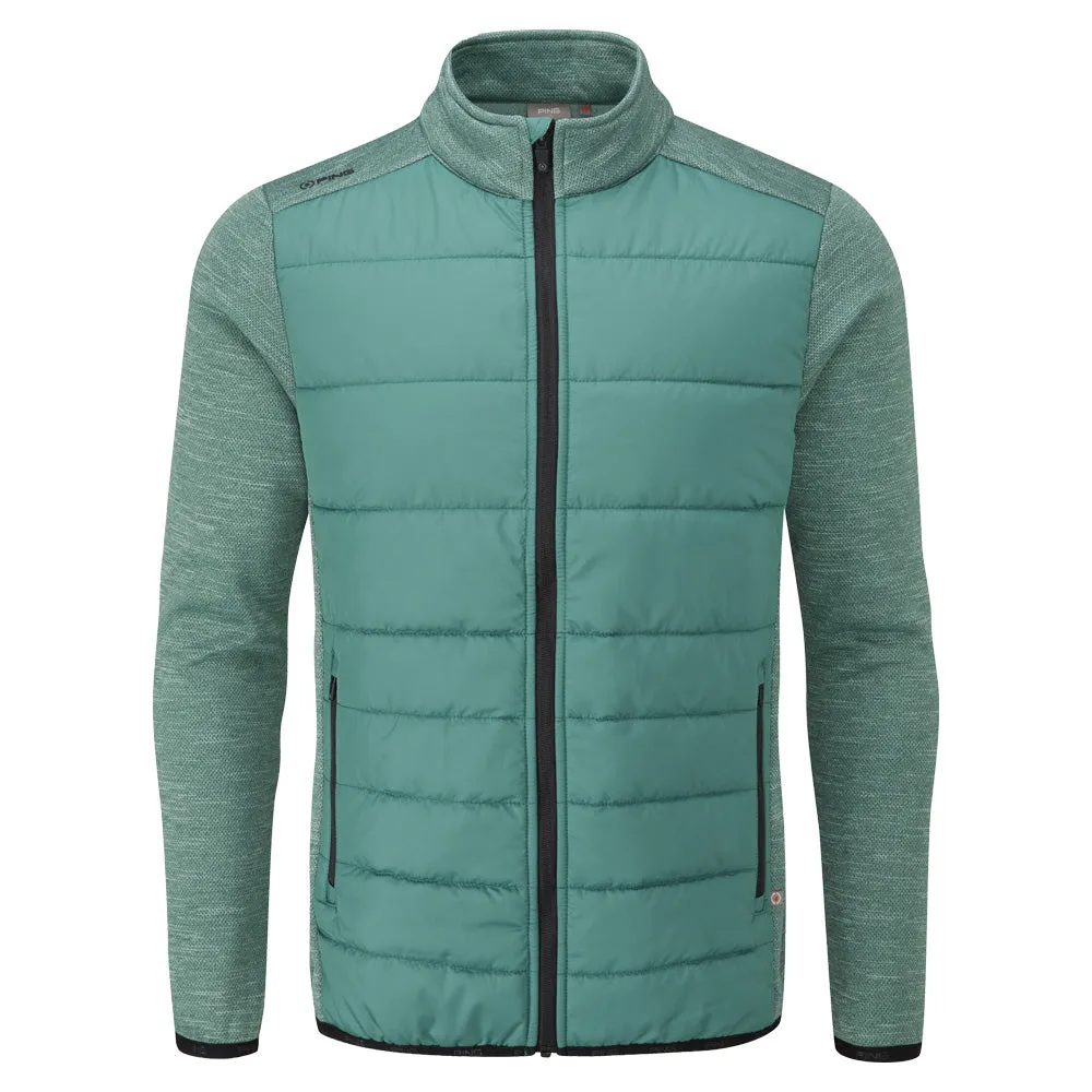 Foldable Design Ping Dover Thermal Wind Jacket - Mallard Green