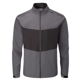 Ping Downton Waterproof Jacket - Asphalt/Black Faux Fur Collar ModularLayering