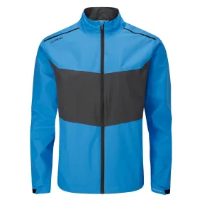 DurableStitching Ping Downton Waterproof Jacket - Brilliant Blue/Asphalt