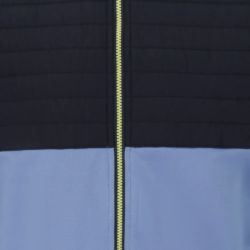 Ping Firth Jacket - Airforce/Navy Frictionless Zipper Tracks Low Profile Collar Design
