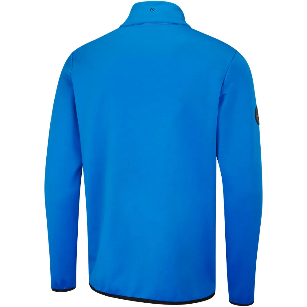 Ping Firth Jacket - Blue 24/Black Asymmetric Hemline