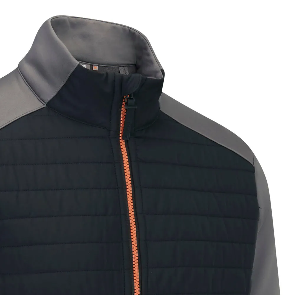 Autumn Vibe Stain Resistant Material Ping Firth Jacket - Rock/Black