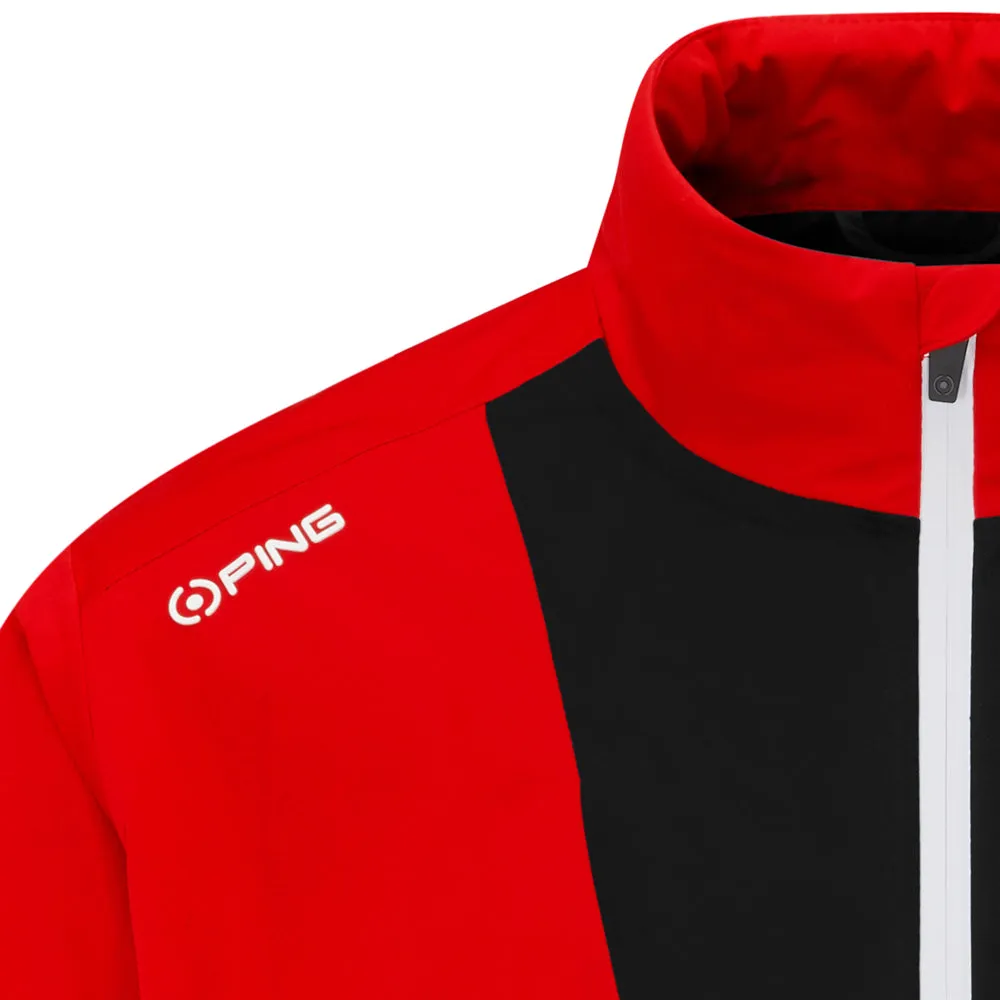 Ping Impervious Waterproof Jacket - Classic Red/Black Bonded Seam Construction