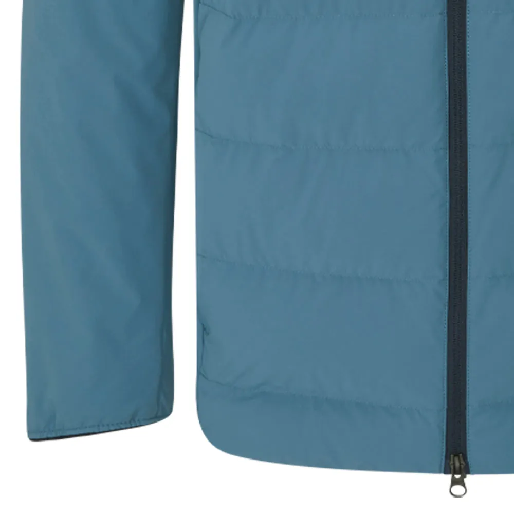 Casual Classic Waterproof Fabric Ping Norse Cocoon Jacket - Blue Fusion