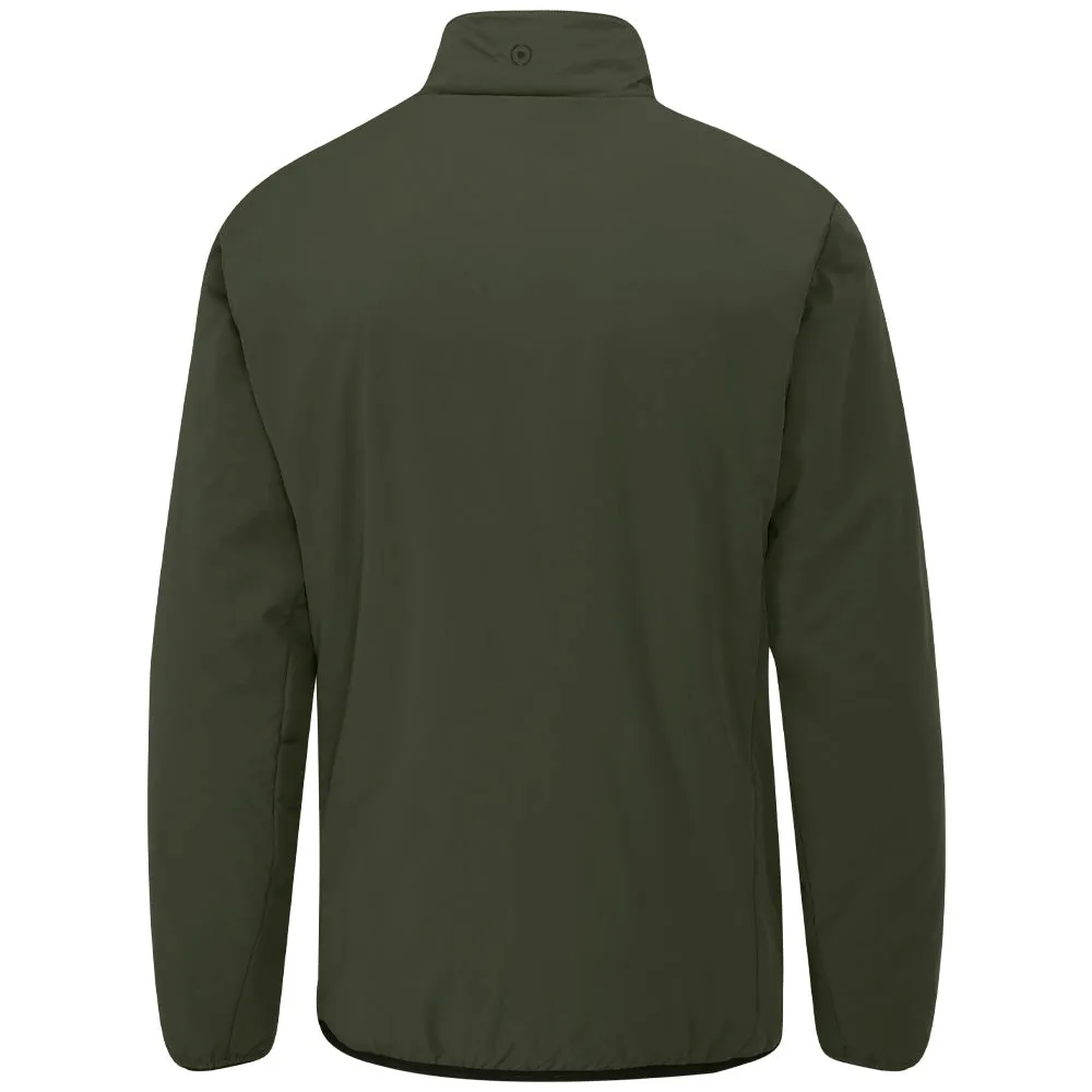Ping Norse Cocoon Jacket - Dark Olive Full Length Zipper