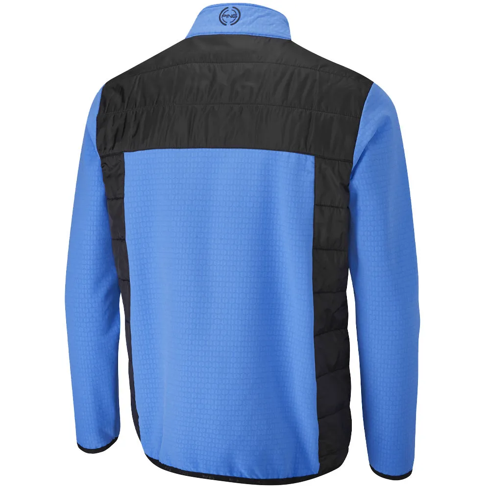 Ping Norse S4 Zoned Jacket - French Blue/Black Dry Fast Lightweight Insulation Technology